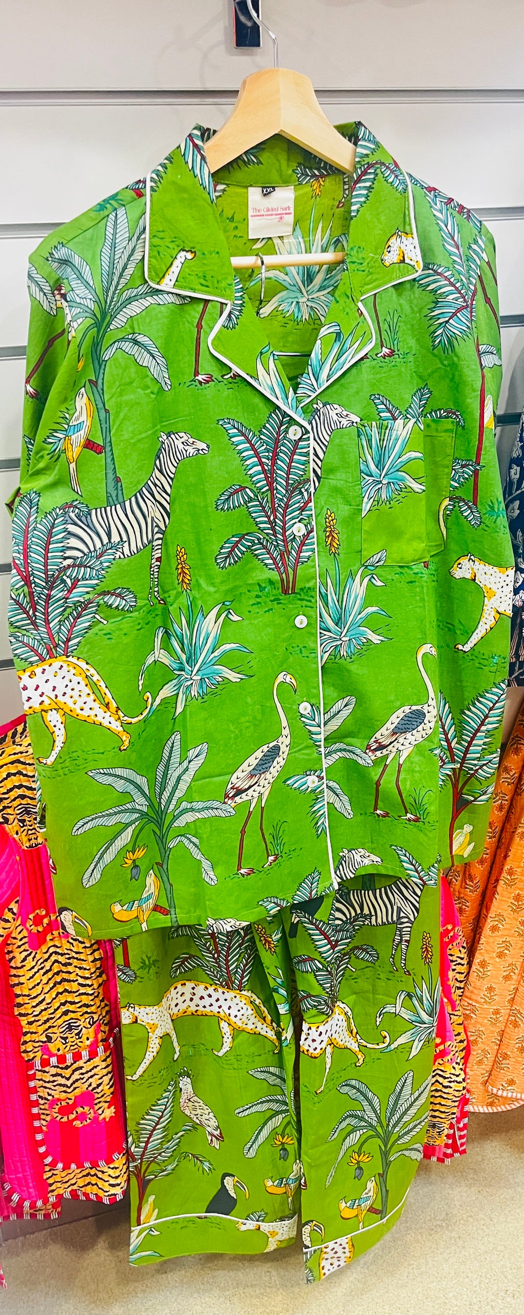 Green Safari - Cotton Pyjama set