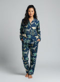 Navy Blue Safari - Cotton Pyjama set