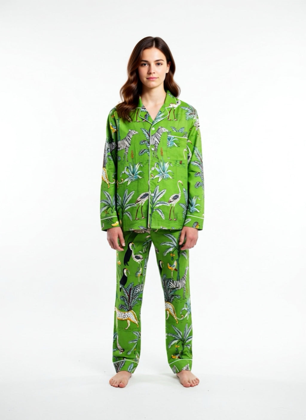 Green Safari - Cotton Pyjama set