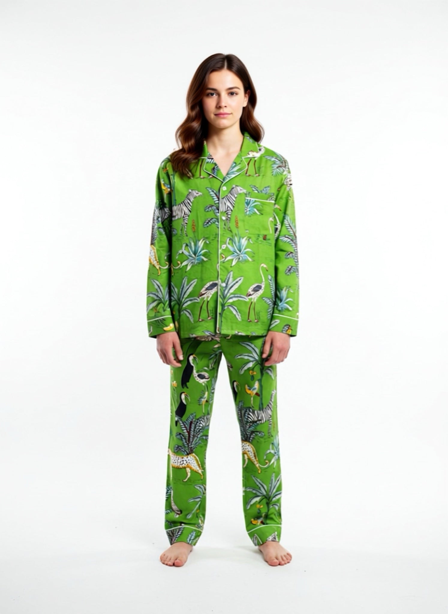 Green Safari - Cotton Pyjama set