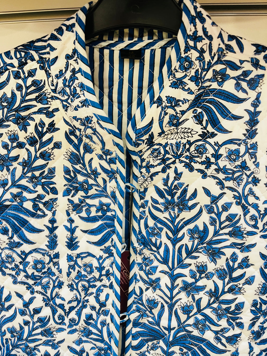 Reversible Croptop Diamond design jacket - The Gilded Sark