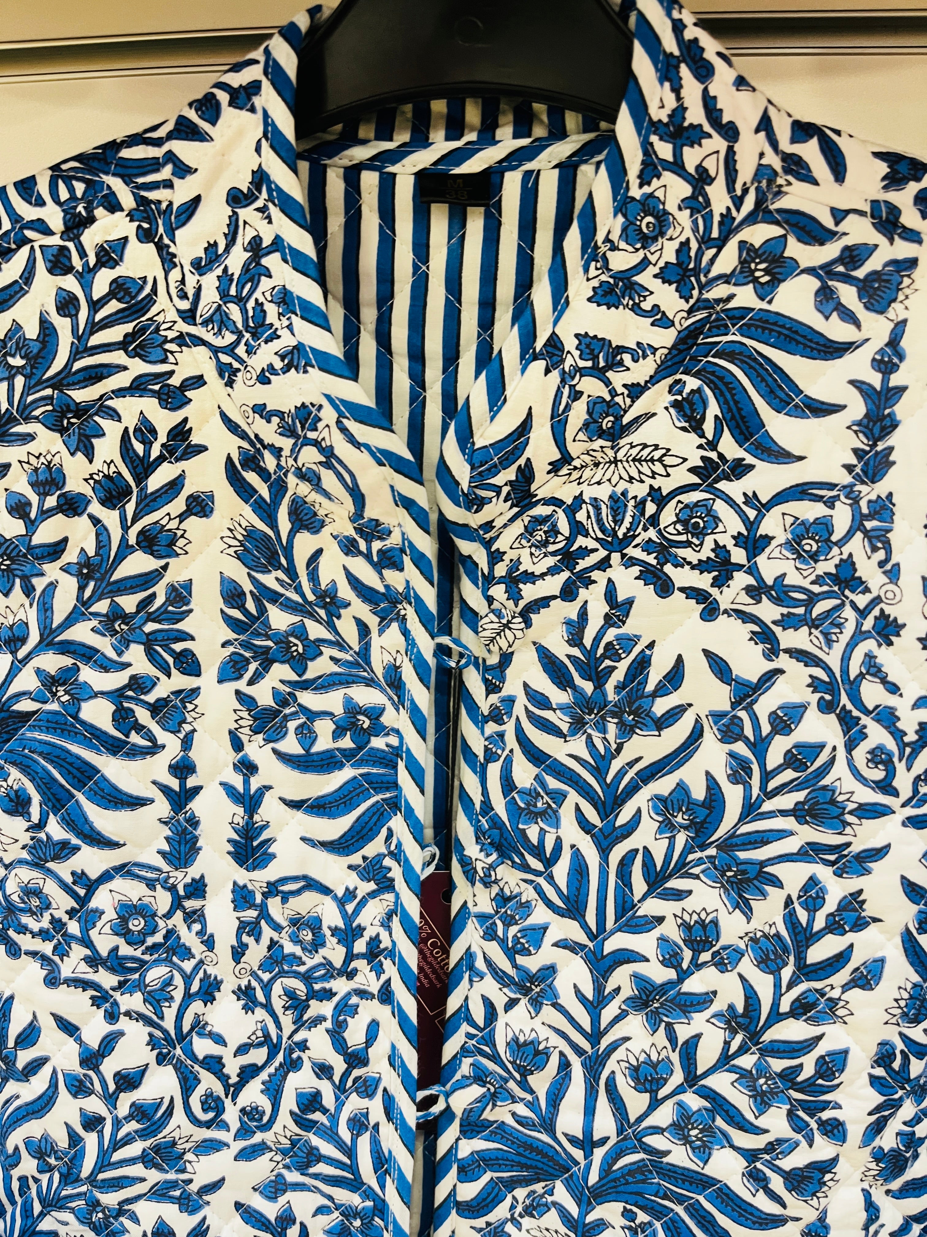 Reversible Croptop Diamond design jacket - The Gilded Sark