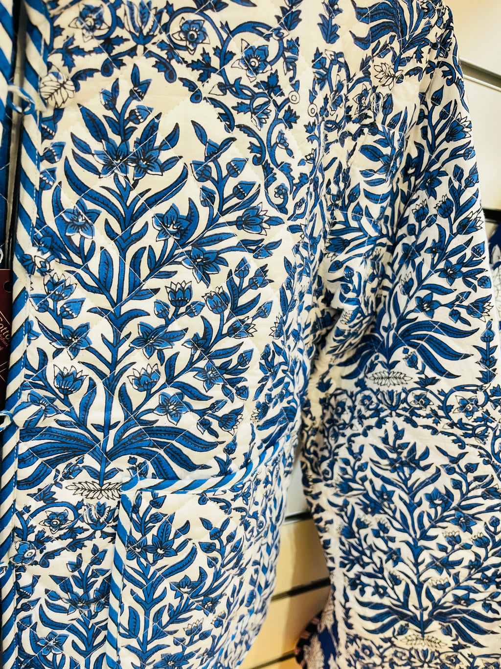 Reversible Croptop Diamond design jacket - The Gilded Sark