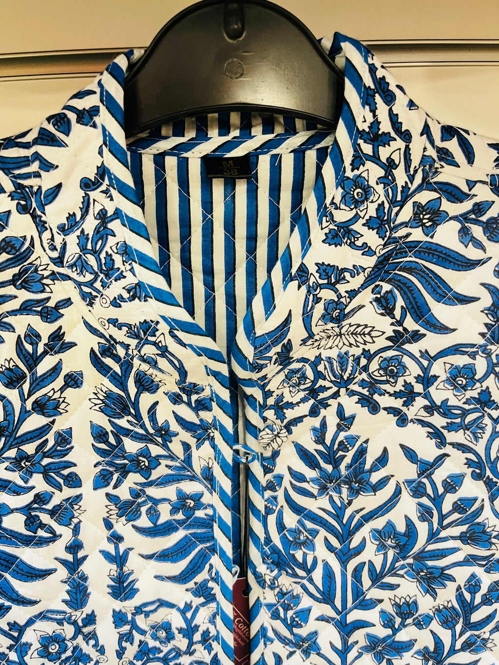 Reversible Croptop Diamond design jacket - The Gilded Sark