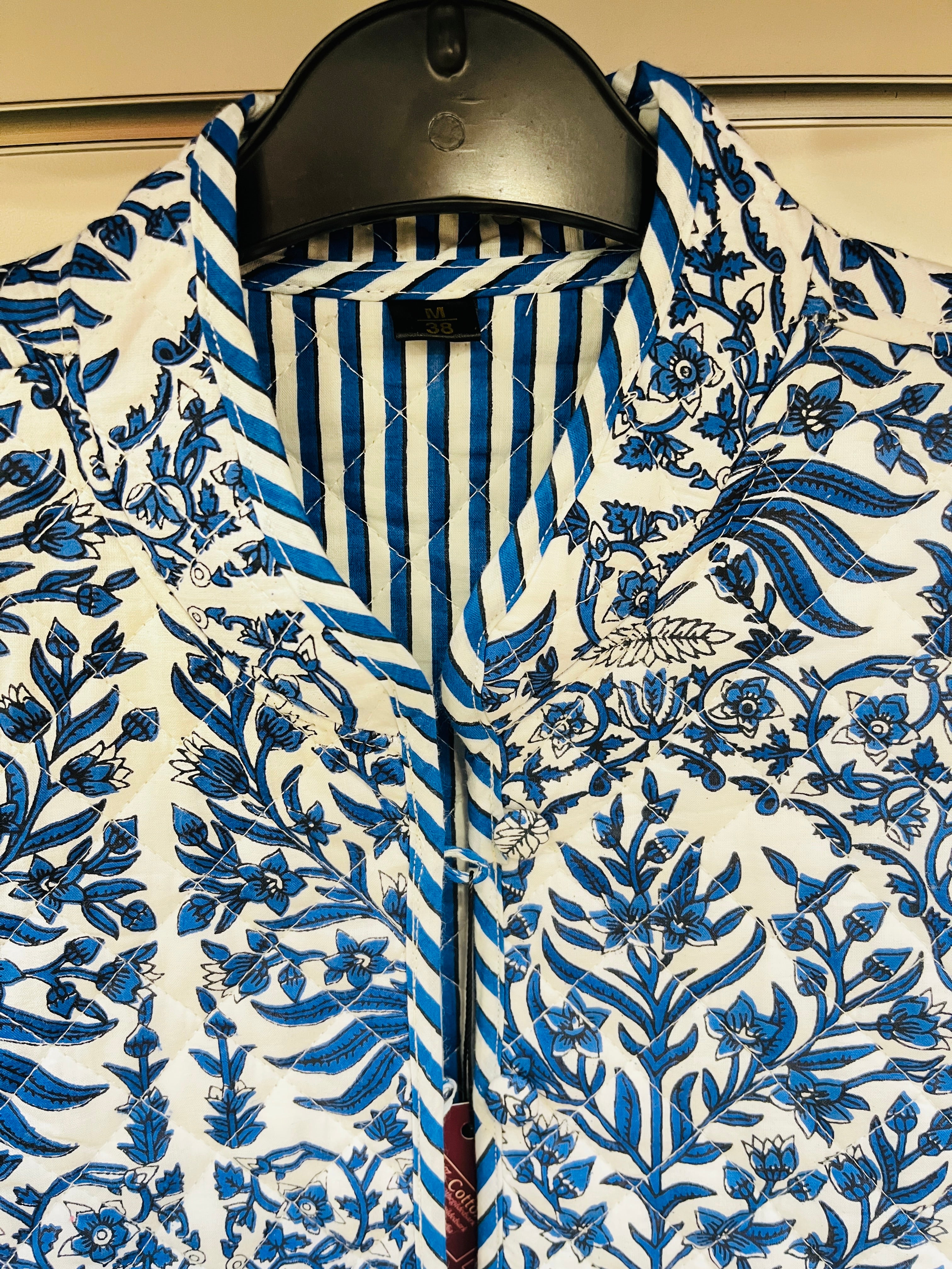 Reversible Croptop Diamond design jacket - The Gilded Sark